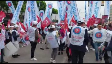 Bursa'da 1 Mayıs kutlamaları erken başladı