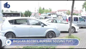 Bursa BBB Bozbey müjdeyi verdi! Parkomat ücretsiz oldu