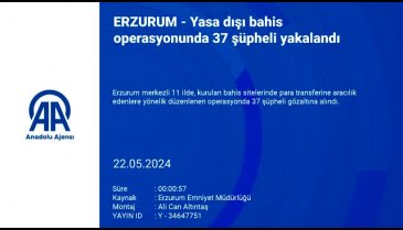 Bursa dahil 11 ilde yasa dışı bahis operasyonu: 37 şüpheli yakalandı