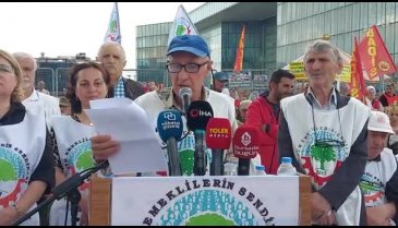 2017 Tüm Emekliler Sendikası'ndan "Açlığa ve Sefalete Hayır" mitingi