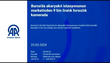 Bursa'da 9 bin liralık hırsızlık!