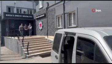 Bursa'da 39 yıl hapis cezası olan zanlı kıskıvrak yakalandı