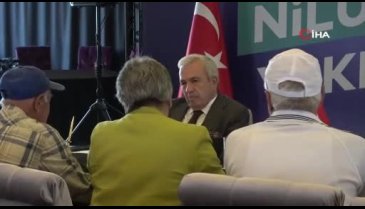 Bursa'da Nilüfer Belediye Başkanı Özdemir bir günde bin 400 kişiyi ağırladı
