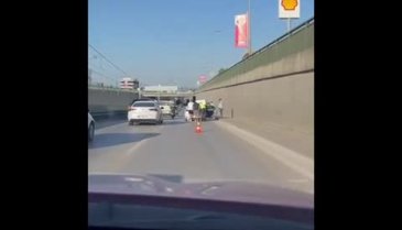 Bursa'da 2 araç feci şekilde çarpıştı!