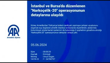 İstanbul ve&nbsp;Bursa'da düzenlenen "Narkoçelik-20" operasyonunun detaylarına ulaşıldı