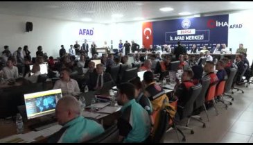 Bursa'da 6,7 şiddetinde deprem tatbikatı
