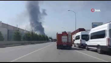 Kayseri'de fabrika yangını: Ekipler müdahale ediyor