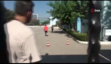Bursa'da hayatlarının sınavına son saniye yetiştiler