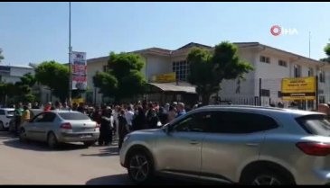 Bursa'da sınava geç kalanların emekleri boşa gitti
