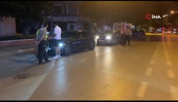 Bursa'da polisin alkollü sürücüyle imtihanı! "İyi hayırlı olsun"
