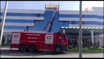 Afyonkarahisar'da termal otelde yangın
