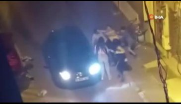 Bursa'da dehşet! Tekme tokat birbirlerine girdiler