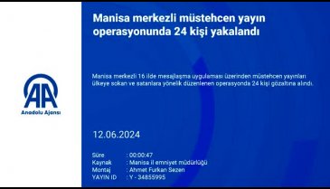 Bursa dahil 16 ilde müstehcen yayın operasyonunda 24 kişi yakalandı