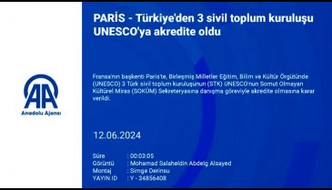 Türkiye'den 3 sivil toplum kuruluşu UNESCO'ya akredite oldu! Bursa'da var