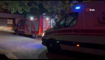 Diyarbakır'da metruk yapının tavanı çöktü