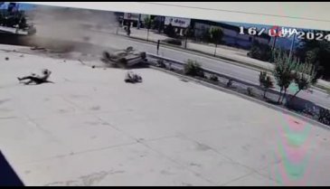 Bursa'da takla atan otomobilden çıkan şahıs kayboldu!