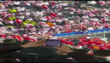Türkiye-Gürcistan arasındaki maç öncesinde iki takım taraftarları arasında kavga