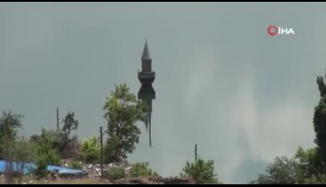 Kars'ta eski köy sular altında kaldı