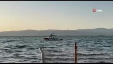 Bursa İznik Gölü'nde Jet-Ski'den düşen genç kız kayboldu