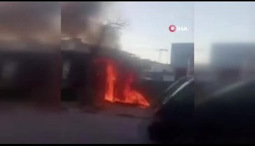 Bursa'da baraka alevlere teslim oldu
