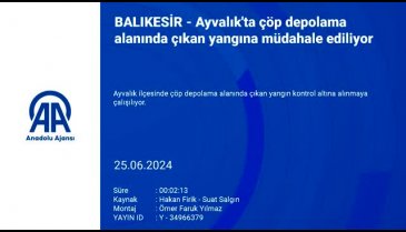 Turizm beldesi Ayvalık'ta büyük yangın -2