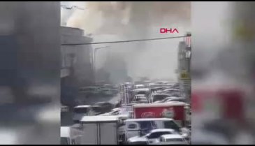 İstanbul'da sanayi sitesinde yangın! Ekipler olay yerinde