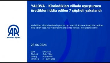 Balıkesir'de uyuşturucu üretip Bursa ve 3 ilde daha satan şahıslar yakalandı