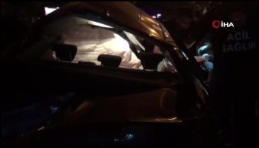 Bursa'da takla atan otomobilde can pazarı: 1 ölü, 1'i ağır 2 yaralı