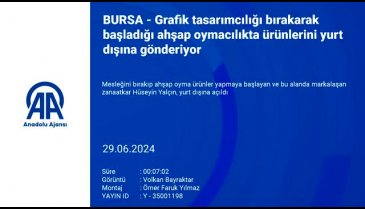 Bursa'da grafik tasarımcılığını bıraktı, ahşap oyma yapıyor