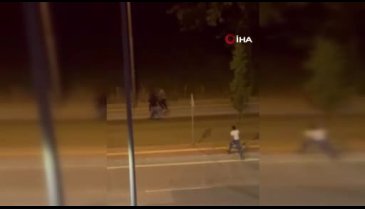 Bursa'da uyarılara aldırış etmeyen konar-göçer şahısları dövdüler