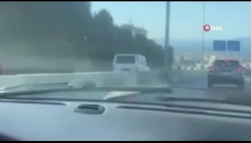Bursa'da ters yönde son sürat böyle ilerledi