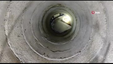 5 metrelik kuyuda gerçekleştirilen zorlu kurtarma operasyonu
