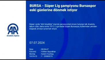 Enes Çelik: Benim kafamdaki&nbsp;Bursaspor, Avrupa'da