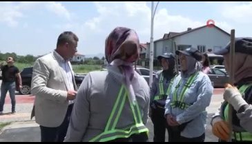 Bursa sahillerinde 'Mavi Bayrak' dalgalanıyor