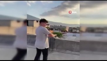 Bursa'da kurusıkı tabanca ile havaya defalarca ateş açtı