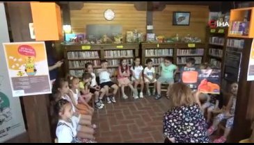 Başkan Şadi Özdemir'den çocuklara ziyaret