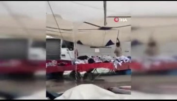 Bursa Gemlik sele teslim oldu! Her yer sular altında kaldı