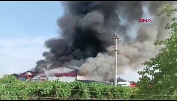 Bursa'da soğuk hava deposunda büyük yangın -2