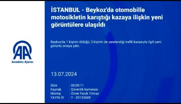 Kerem Kınık'ın kızının yaptığı ölümlü kazada yeni görüntü
