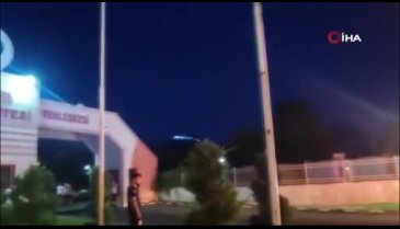 Edirne'de ehliyetsiz alkollü sürücünün otomobili alev alev yandı