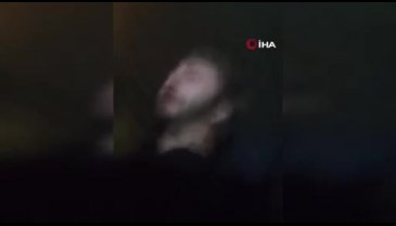Bursa'da kaza anı başka bir aracın kamerasında