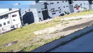 Bursa'da sokak köpeğinin saldırısından kadını kurtardı