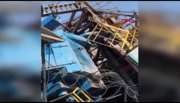 Gabar Dağı'nda kule devrildi: İşçiler kule altında kaldı!
