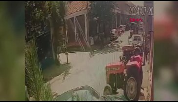Sokakta yürürken başına taşla vuruldu!