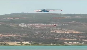 Bursa'da ormanlık alanda yangın çıktı! -2