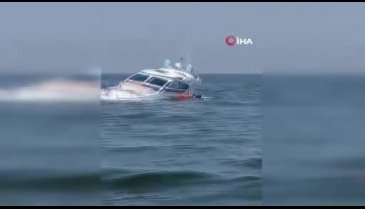 Bursa'da yat karaya oturdu