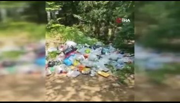 Bursa'da piknik alanları çöplüğe döndü