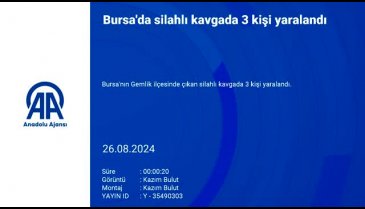 Bursa'da silahlar konuştu: 3 yaralı