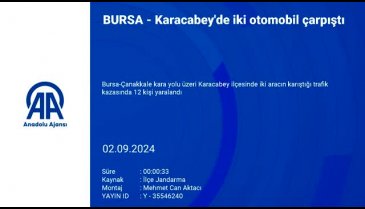 Bursa'da iki aracın karıştığı kazada çok sayıda yaralı var!