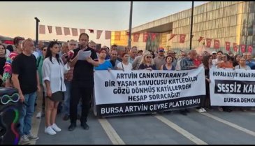 Bursa Demokrasi Güçleri Artvin Cankurtaran'da yaşanan olaylara dair açıklama düzenledi